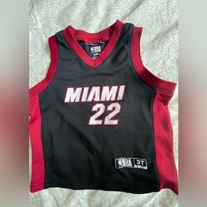 NBA Miami Butler #22 Toddler Basketball Jersey Size 3T